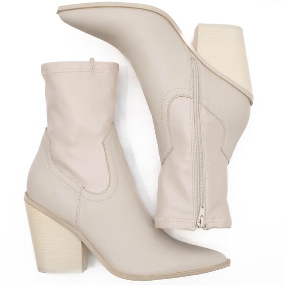 Steve Madden Bone Leather Thorn Boots Size 9.5 - Picture 6 of 9